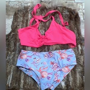 Fused Hawaii bikini size L